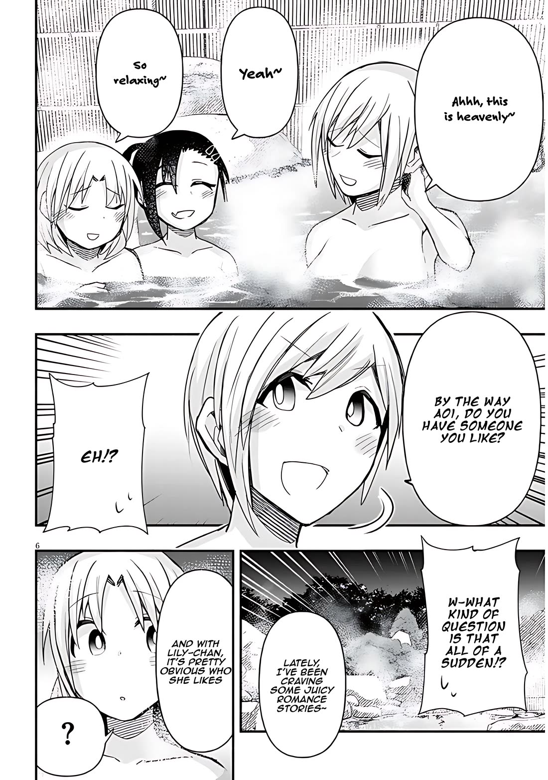 Cross-Cultural Exchange With the Girl at the Arcade Chapter 61 page 6 - Chapter 61: Hot spring trip Vol.2