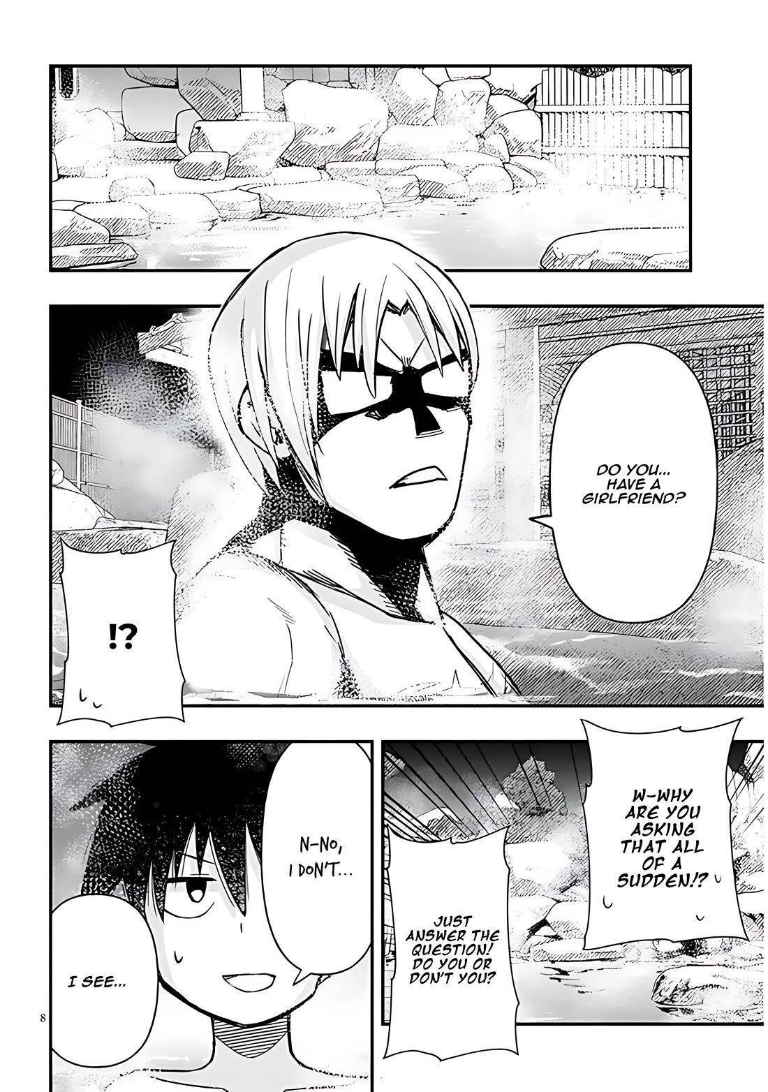 Cross-Cultural Exchange With the Girl at the Arcade Chapter 61 page 8 - Chapter 61: Hot spring trip Vol.2