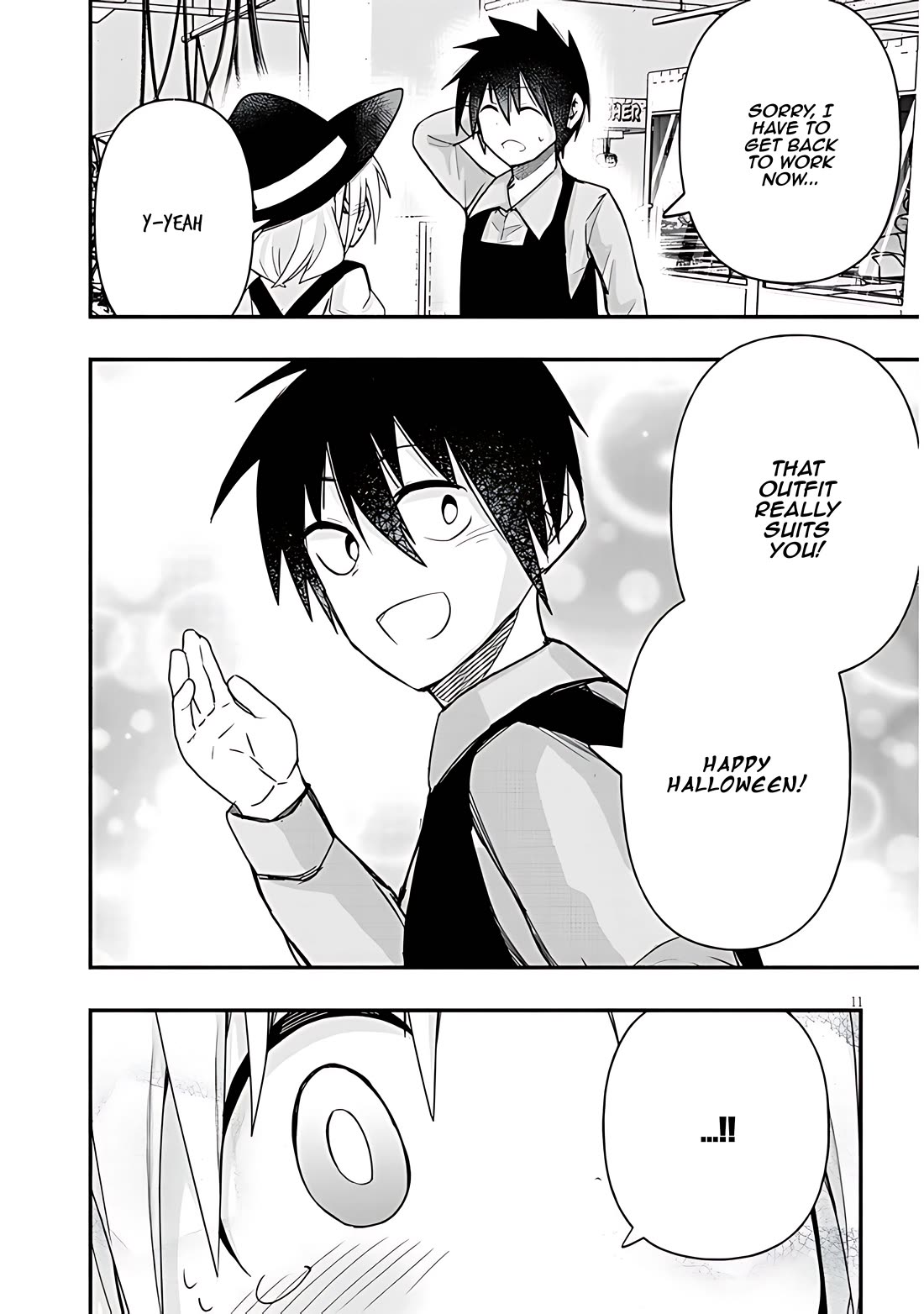 Cross-Cultural Exchange With the Girl at the Arcade Chapter 63 page 11 - Chapter 63: Happy halloween!