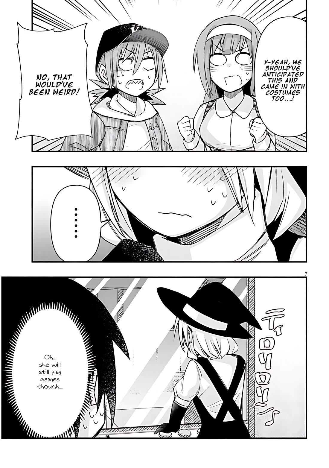 Cross-Cultural Exchange With the Girl at the Arcade Chapter 63 page 7 - Chapter 63: Happy halloween!