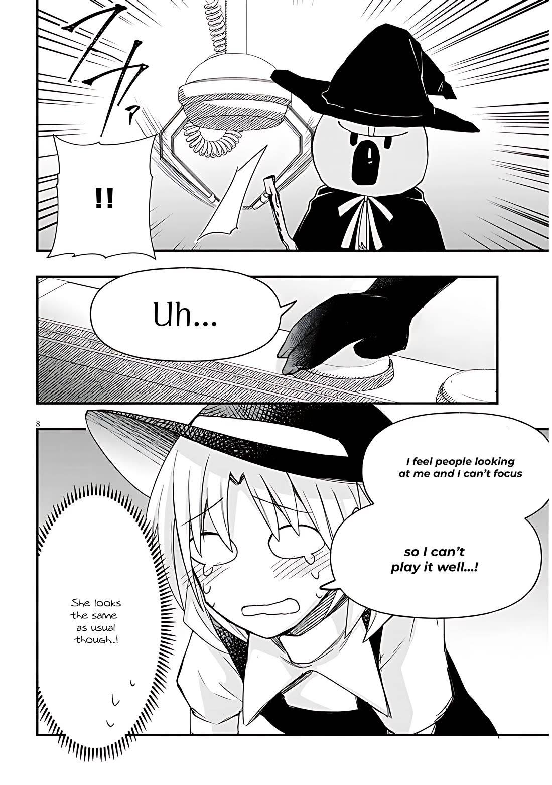 Cross-Cultural Exchange With the Girl at the Arcade Chapter 63 page 8 - Chapter 63: Happy halloween!