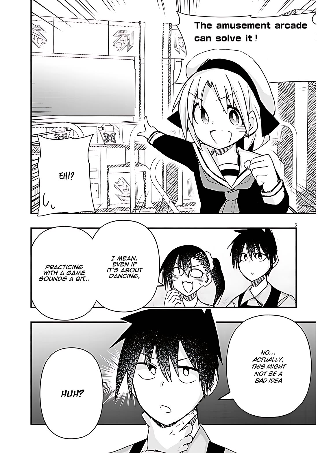 Cross-Cultural Exchange With the Girl at the Arcade Chapter 65 page 3 - Chapter 65: The amusement arcade can solve it!