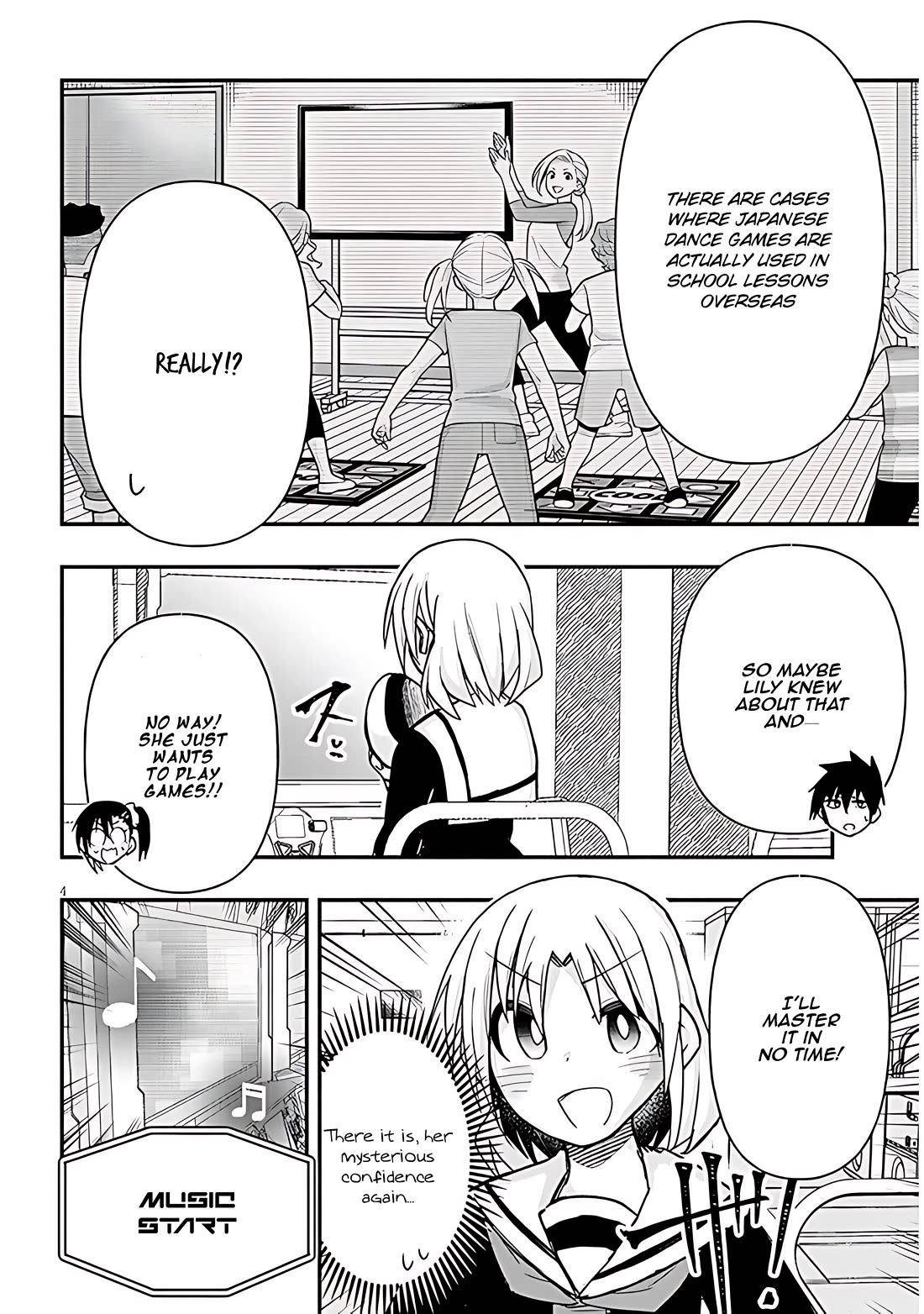 Cross-Cultural Exchange With the Girl at the Arcade Chapter 65 page 4 - Chapter 65: The amusement arcade can solve it!