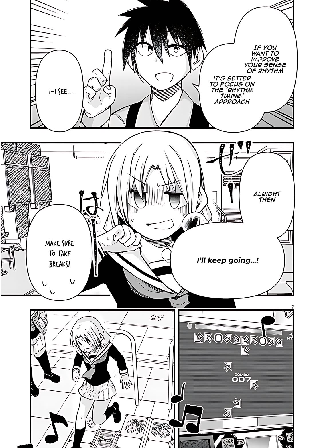 Cross-Cultural Exchange With the Girl at the Arcade Chapter 65 page 7 - Chapter 65: The amusement arcade can solve it!