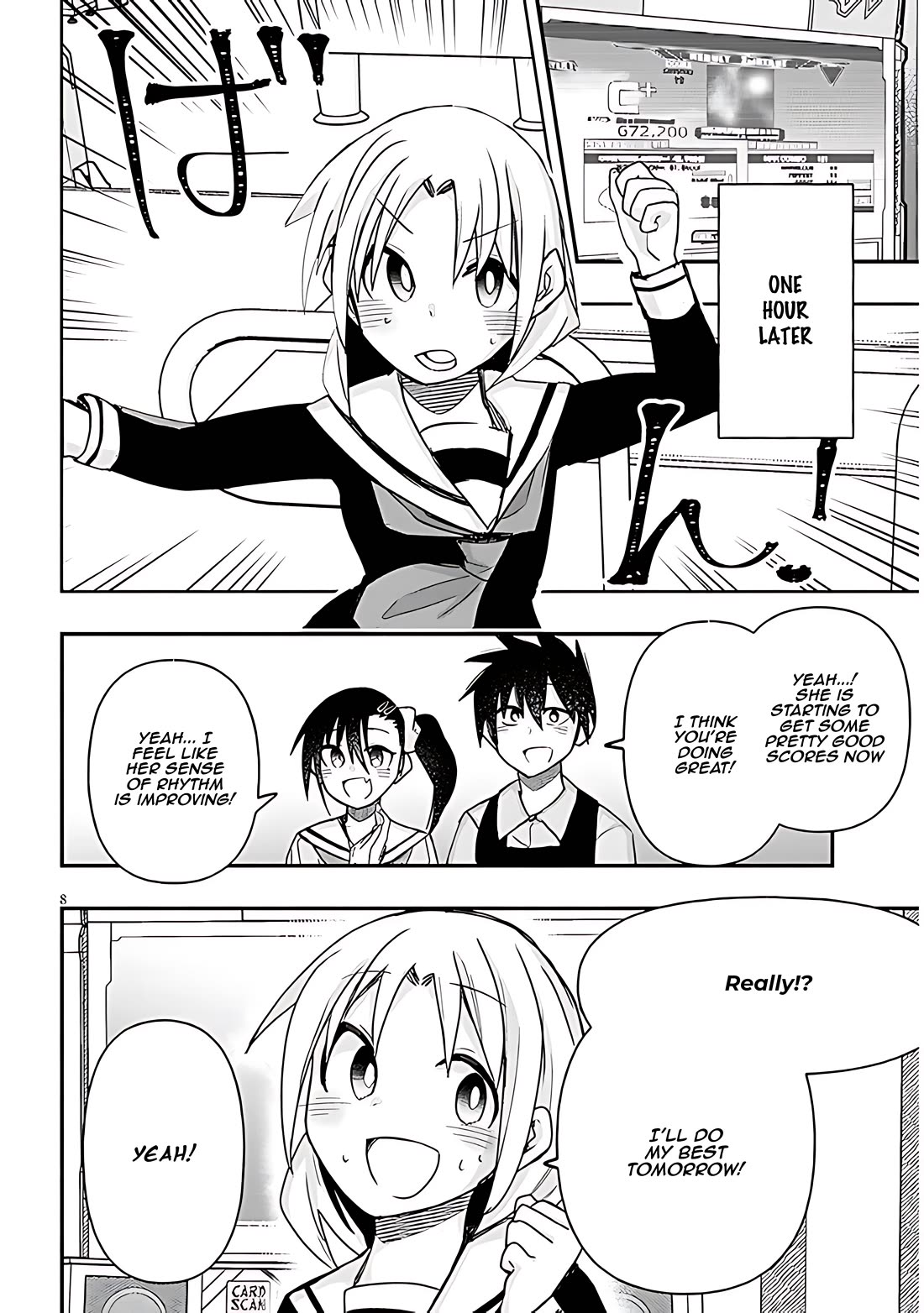 Cross-Cultural Exchange With the Girl at the Arcade Chapter 65 page 8 - Chapter 65: The amusement arcade can solve it!