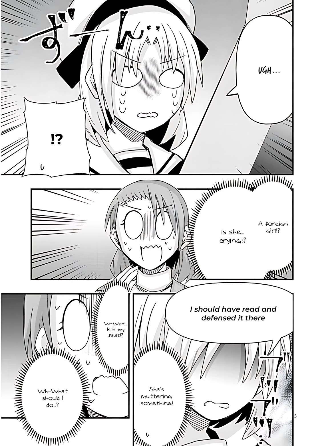 Cross-Cultural Exchange With the Girl at the Arcade Chapter 66 page 5 - Chapter 66: I will beat you up next time!