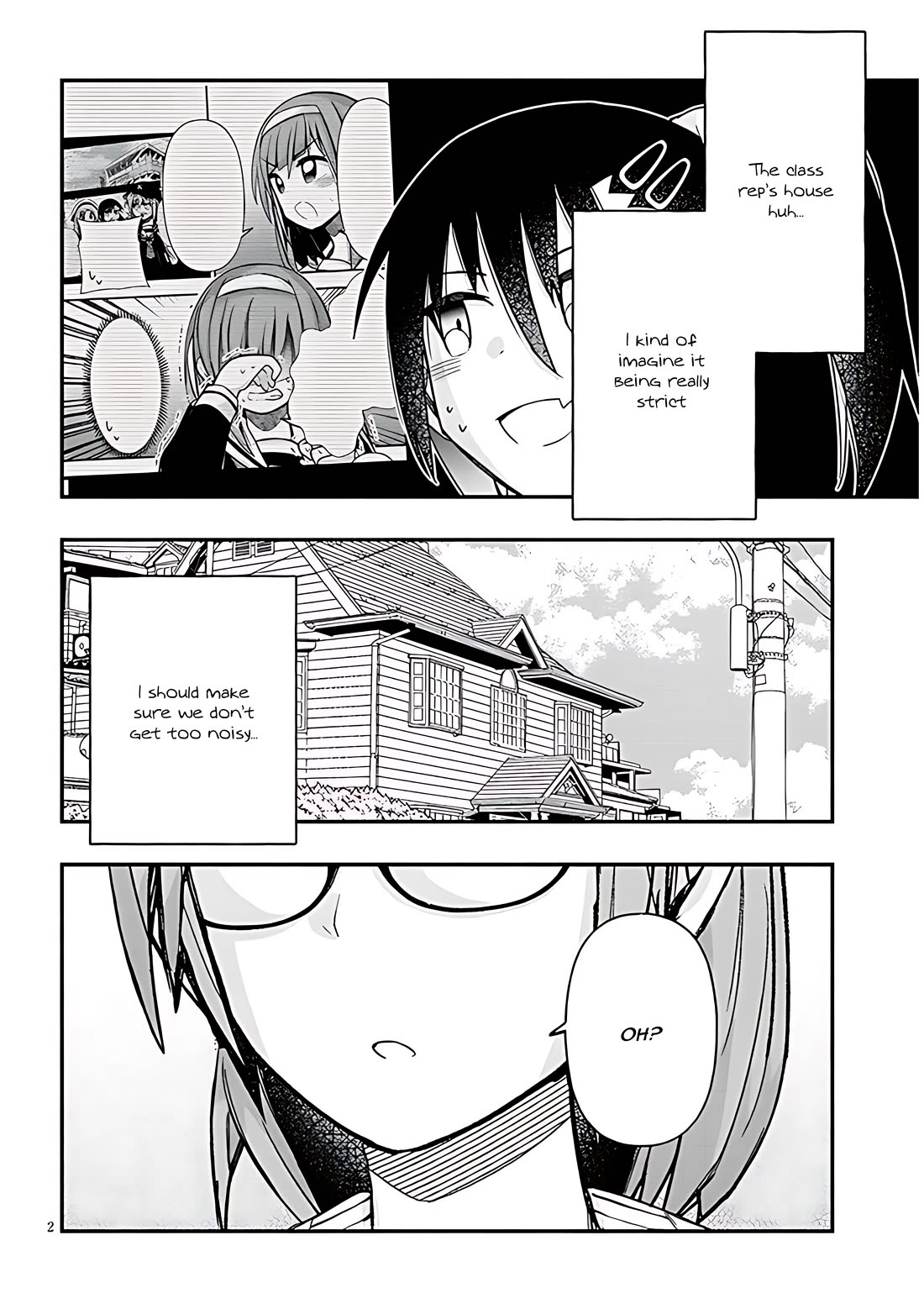 Cross-Cultural Exchange With the Girl at the Arcade Chapter 67 page 2 - Chapter 67: Study group