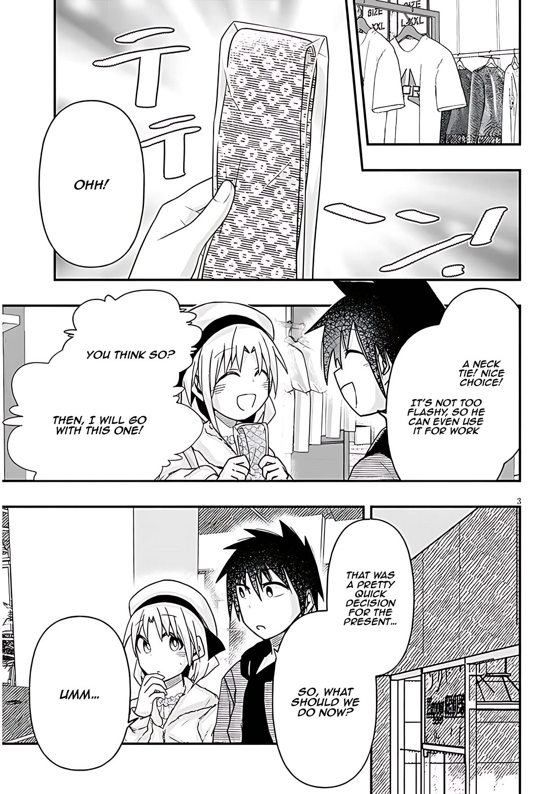 Cross-Cultural Exchange With the Girl at the Arcade Chapter 69 page 3 - Chapter 69: This is as a thanks for today!