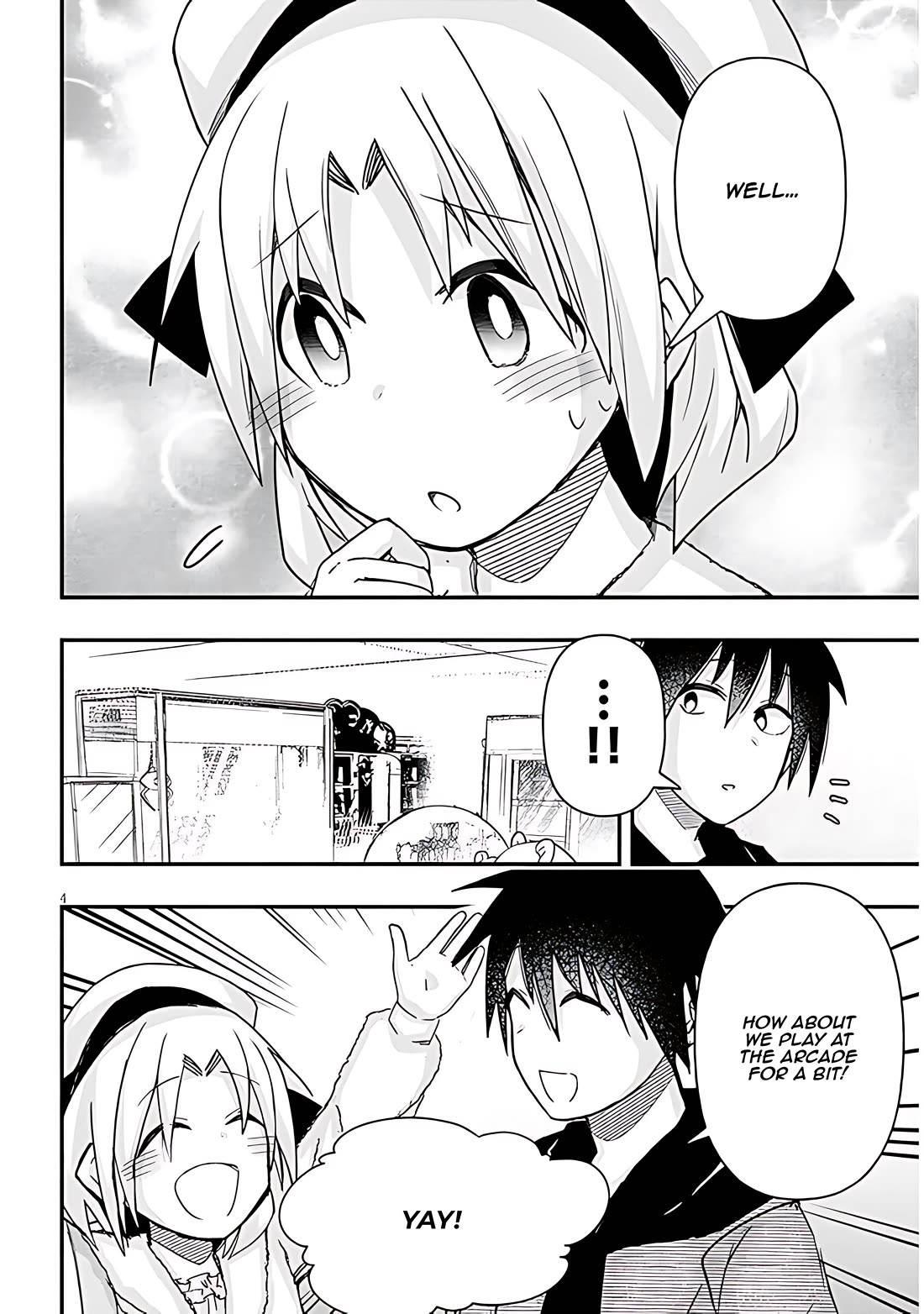 Cross-Cultural Exchange With the Girl at the Arcade Chapter 69 page 4 - Chapter 69: This is as a thanks for today!