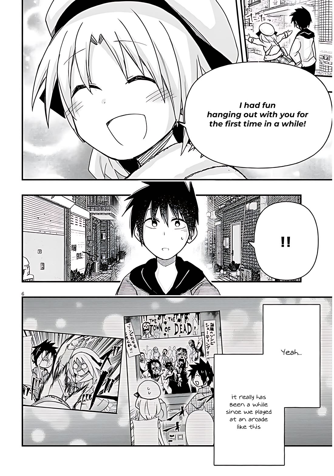 Cross-Cultural Exchange With the Girl at the Arcade Chapter 69 page 6 - Chapter 69: This is as a thanks for today!