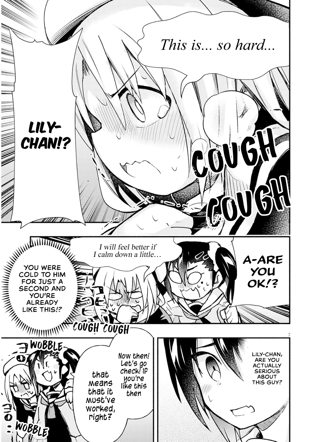 Cross-Cultural Exchange With the Girl at the Arcade Chapter 7 page 7 - Chapter 7: It is hard...!
