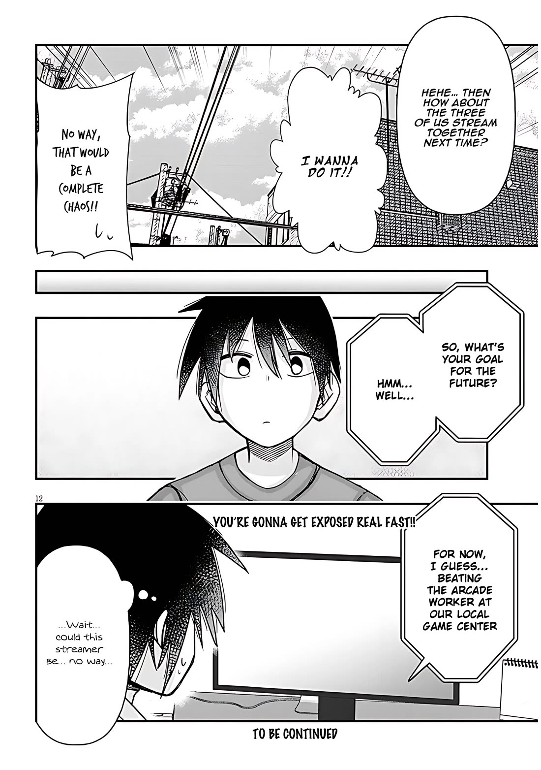 Cross-Cultural Exchange With the Girl at the Arcade Chapter 70 page 12 - Chapter 70: Game commentary