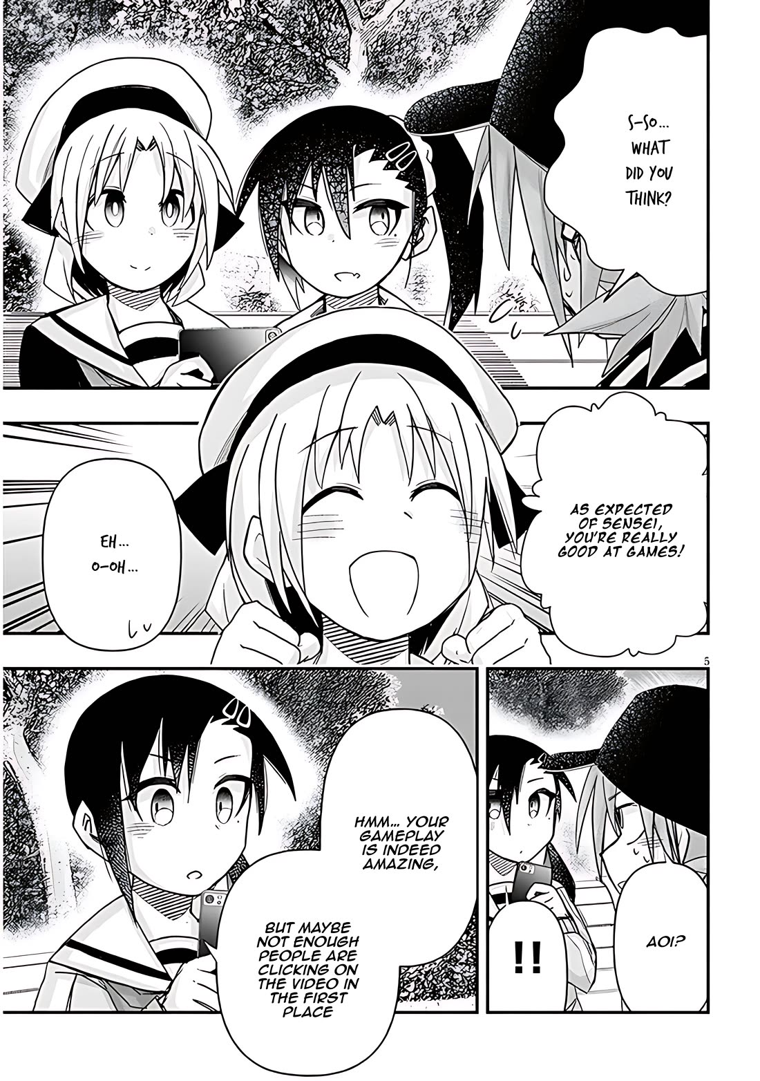 Cross-Cultural Exchange With the Girl at the Arcade Chapter 70 page 5 - Chapter 70: Game commentary