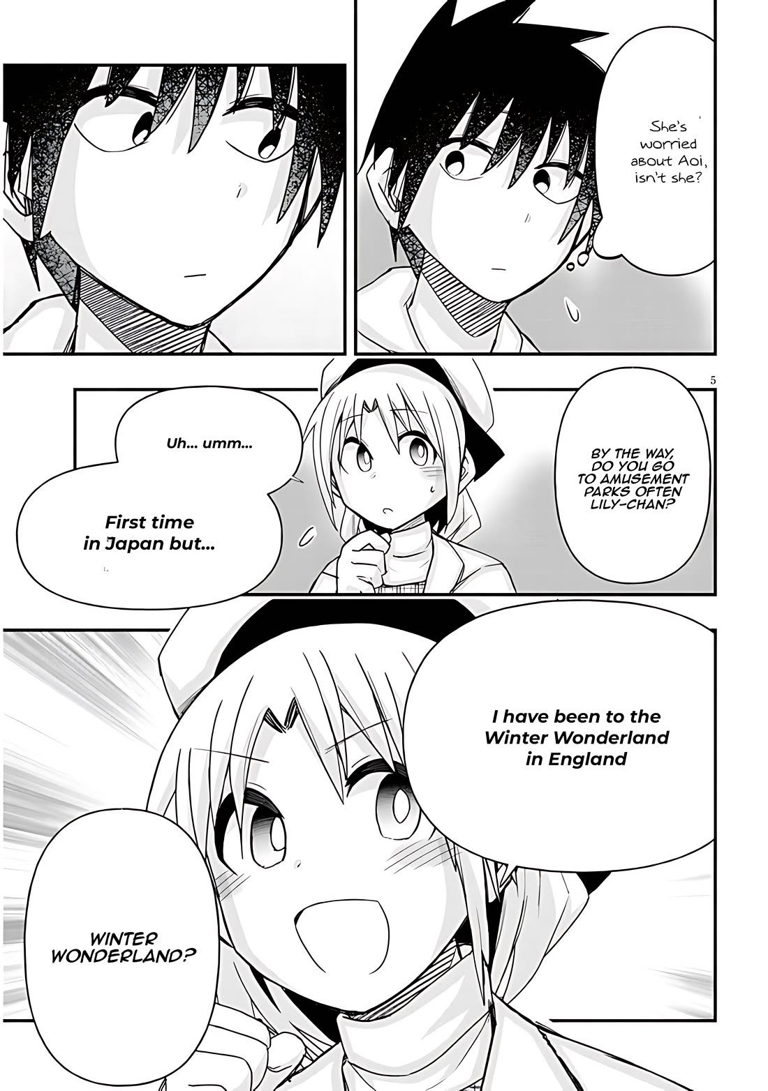 Cross-Cultural Exchange With the Girl at the Arcade Chapter 71 page 5 - Chapter 71: Amusement park