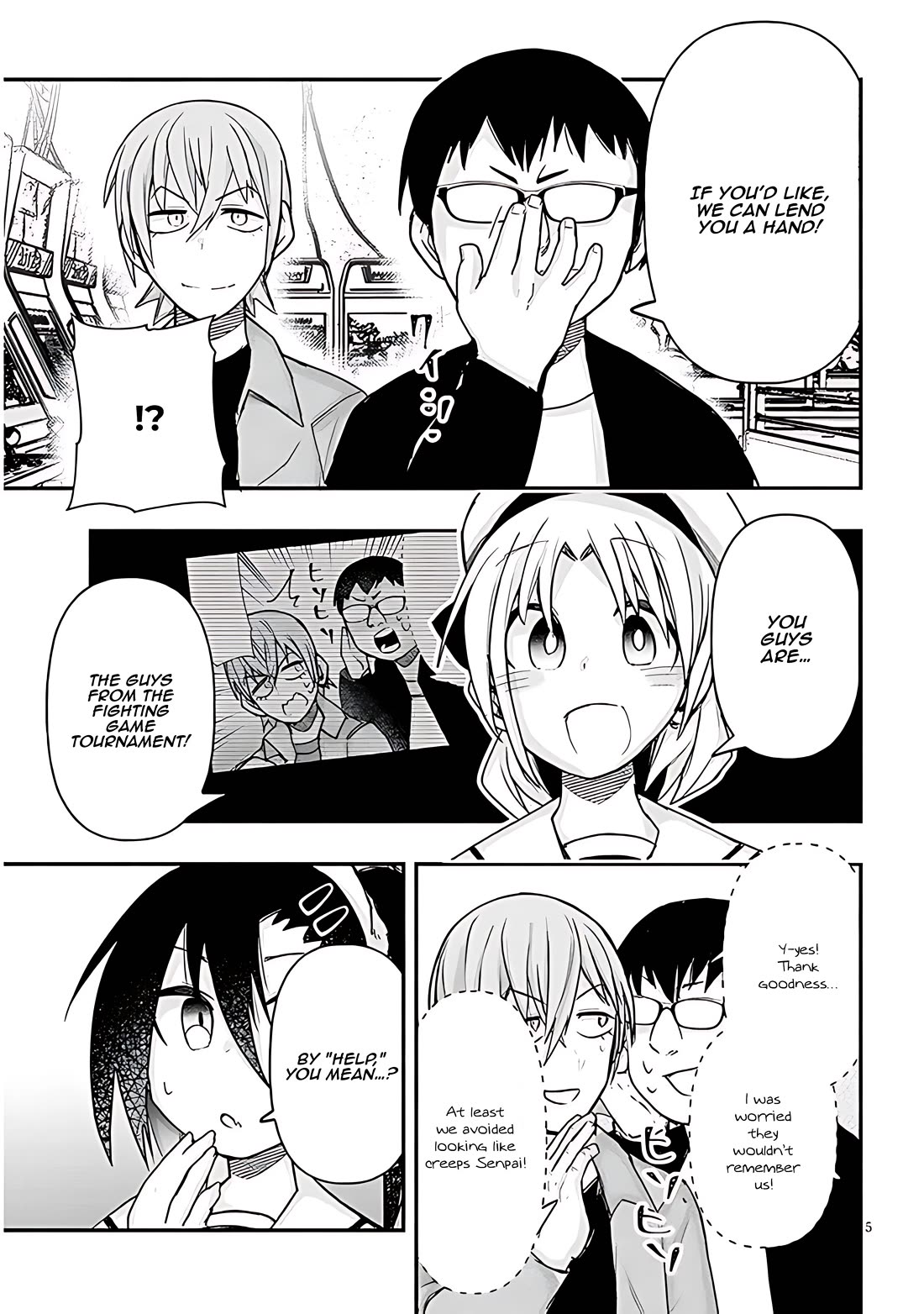 Cross-Cultural Exchange With the Girl at the Arcade Chapter 72 page 5 - Chapter 72: Just gotta do it!