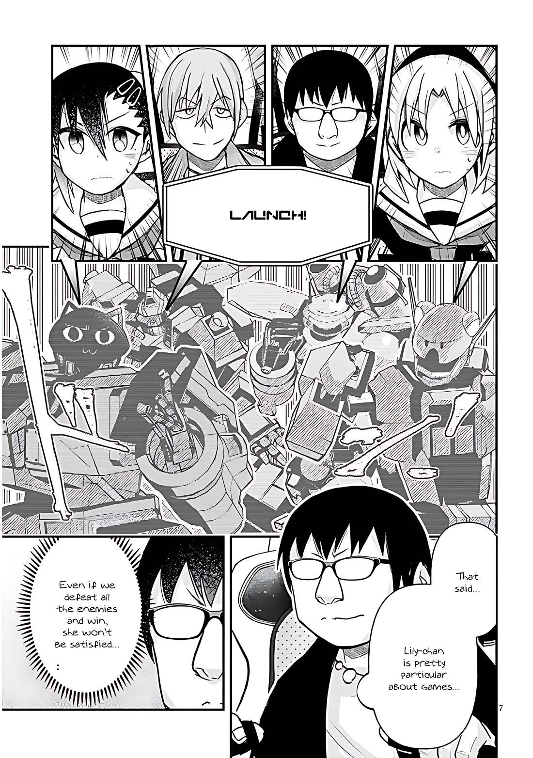 Cross-Cultural Exchange With the Girl at the Arcade Chapter 72 page 7 - Chapter 72: Just gotta do it!