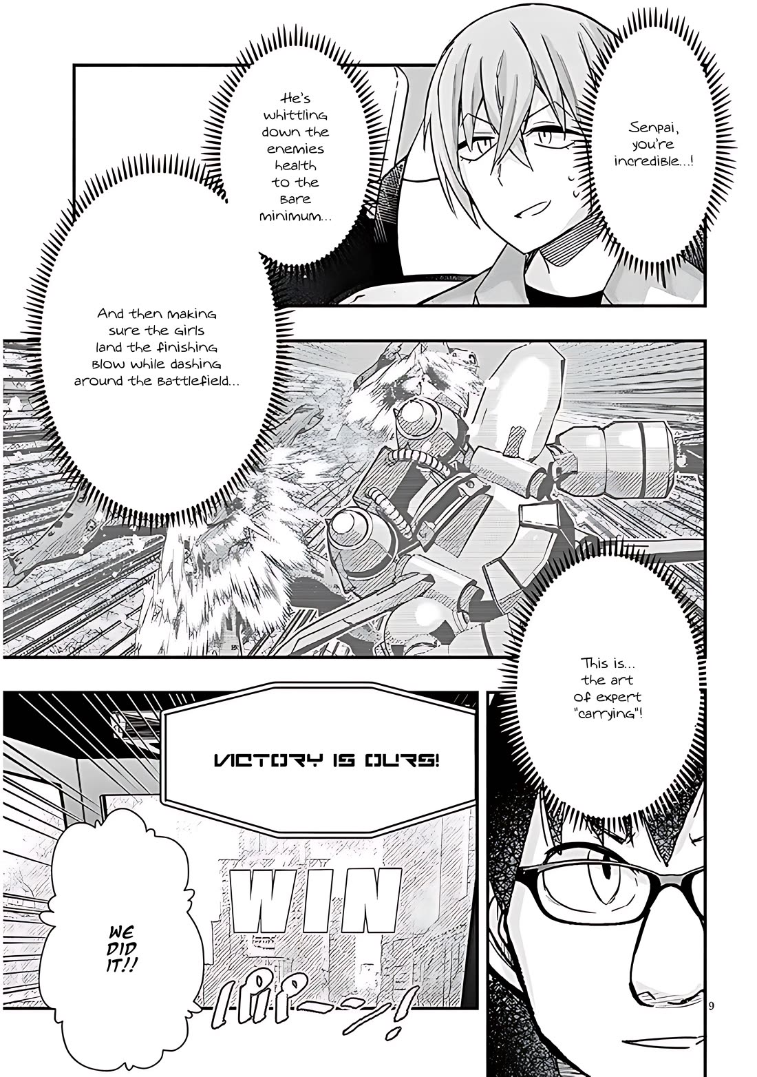 Cross-Cultural Exchange With the Girl at the Arcade Chapter 72 page 9 - Chapter 72: Just gotta do it!