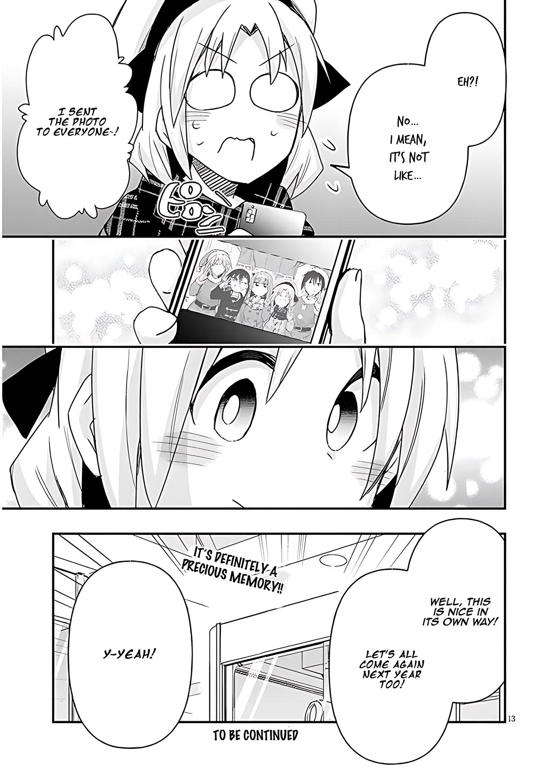 Cross-Cultural Exchange With the Girl at the Arcade Chapter 74 page 13 - Chapter 74: Christmas eve