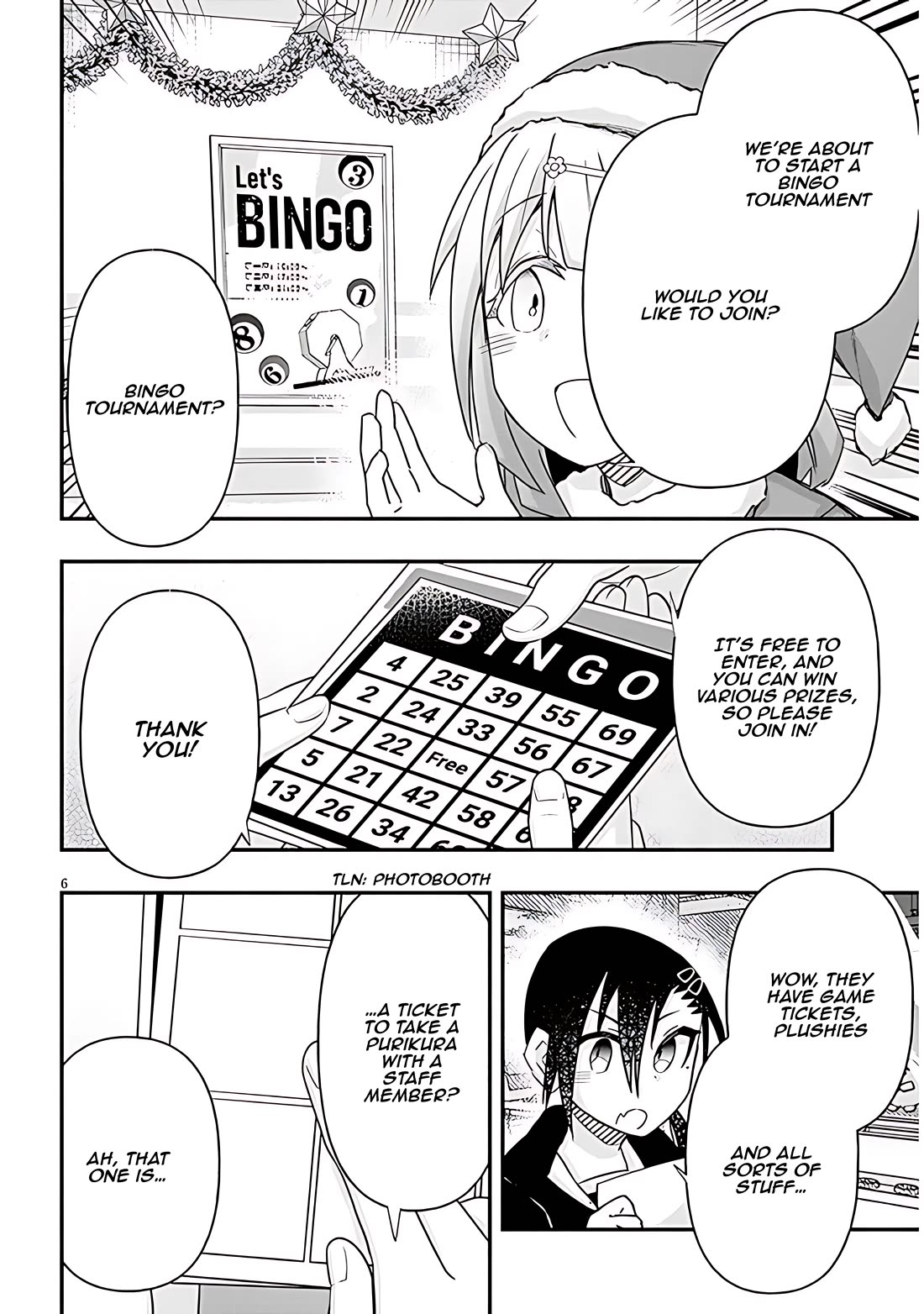 Cross-Cultural Exchange With the Girl at the Arcade Chapter 74 page 6 - Chapter 74: Christmas eve