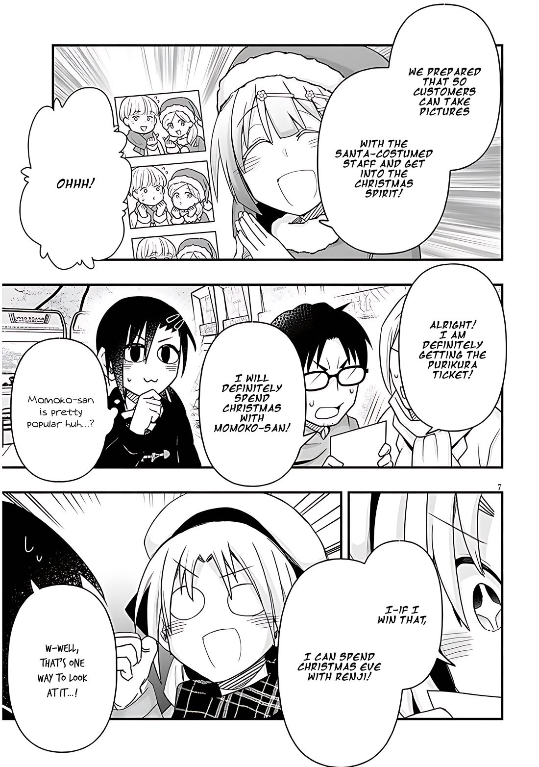 Cross-Cultural Exchange With the Girl at the Arcade Chapter 74 page 7 - Chapter 74: Christmas eve