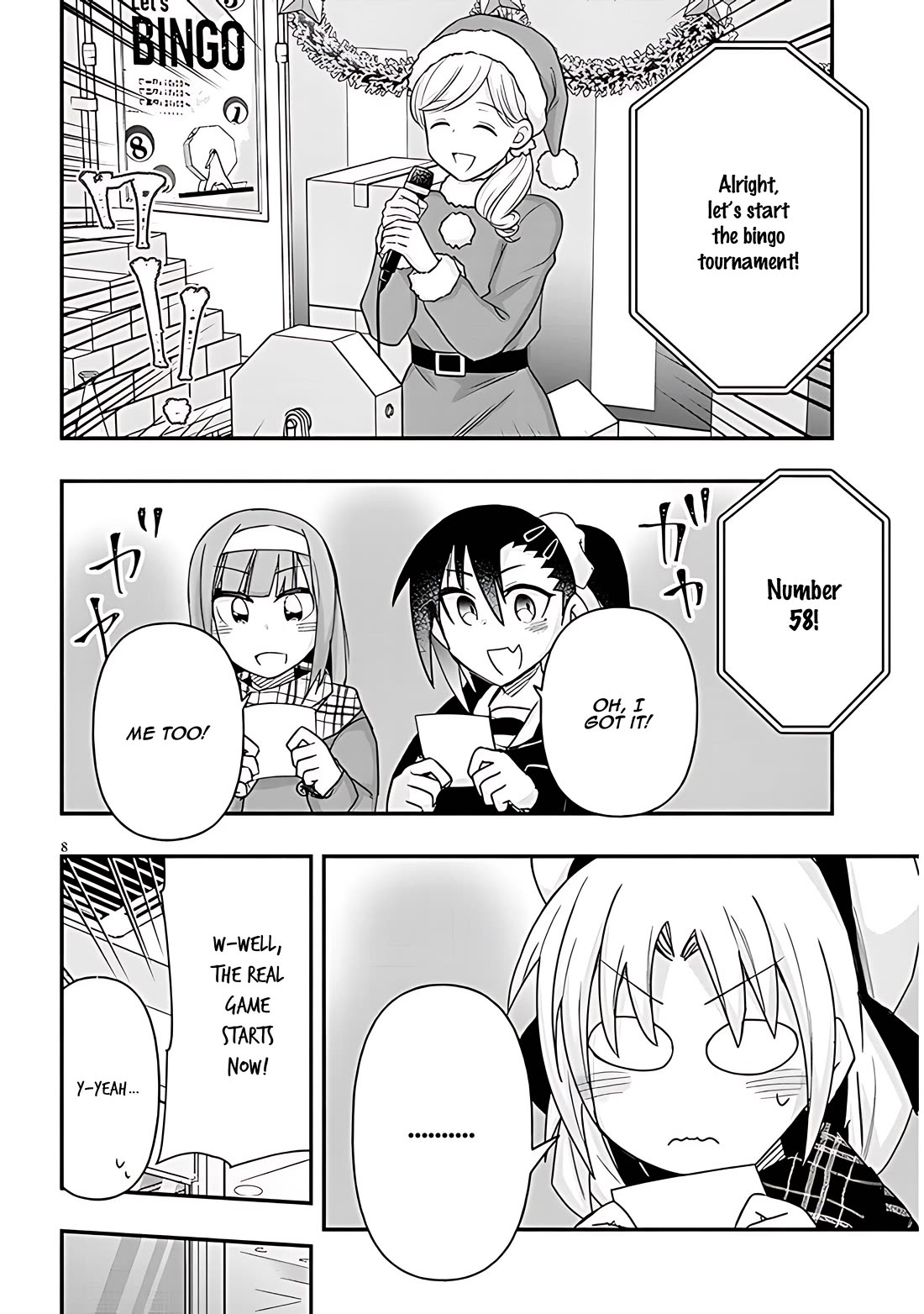 Cross-Cultural Exchange With the Girl at the Arcade Chapter 74 page 8 - Chapter 74: Christmas eve