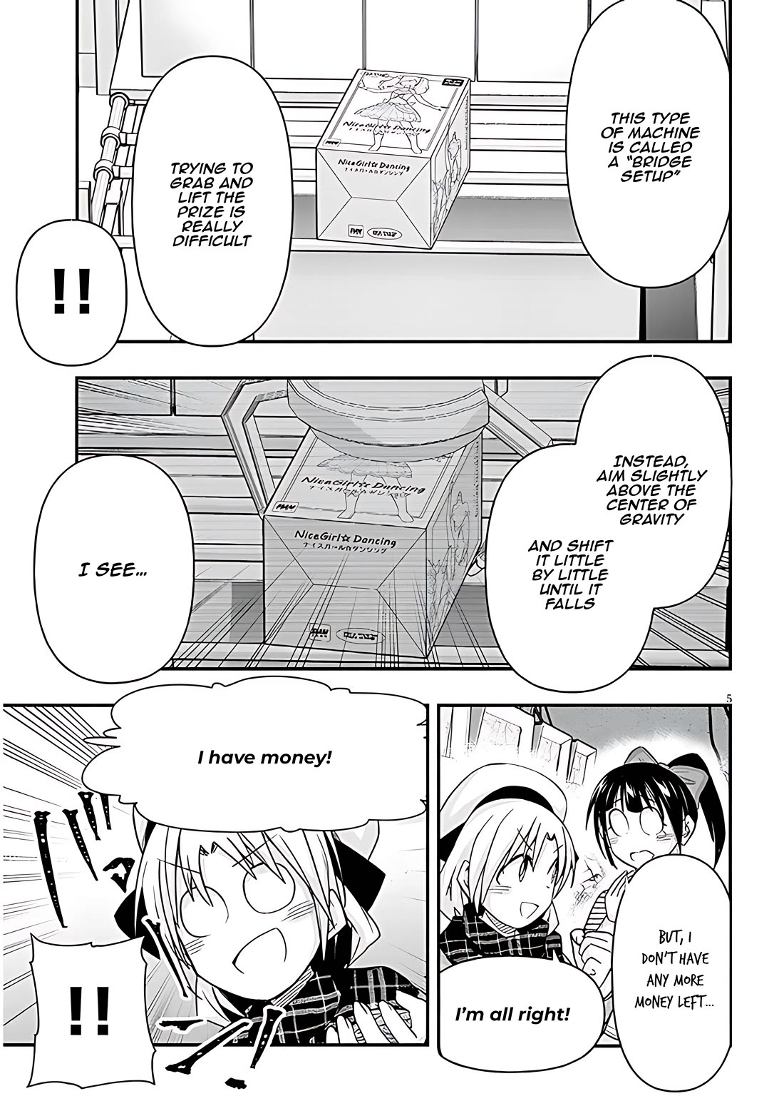 Cross-Cultural Exchange With the Girl at the Arcade Chapter 76 page 5 - Chapter 76: I have money!
