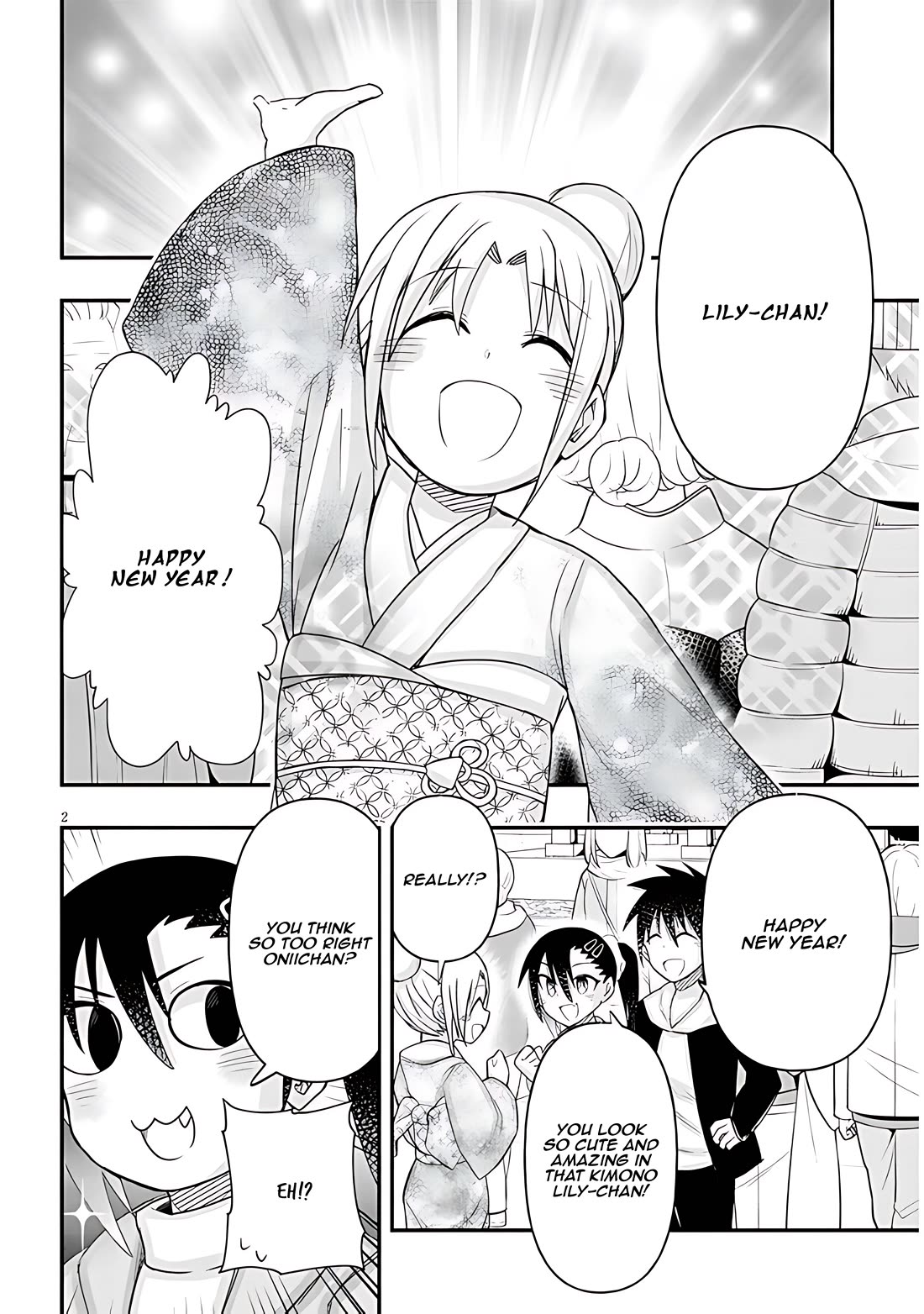 Cross-Cultural Exchange With the Girl at the Arcade Chapter 77 page 2 - Chapter 77: Happy new year