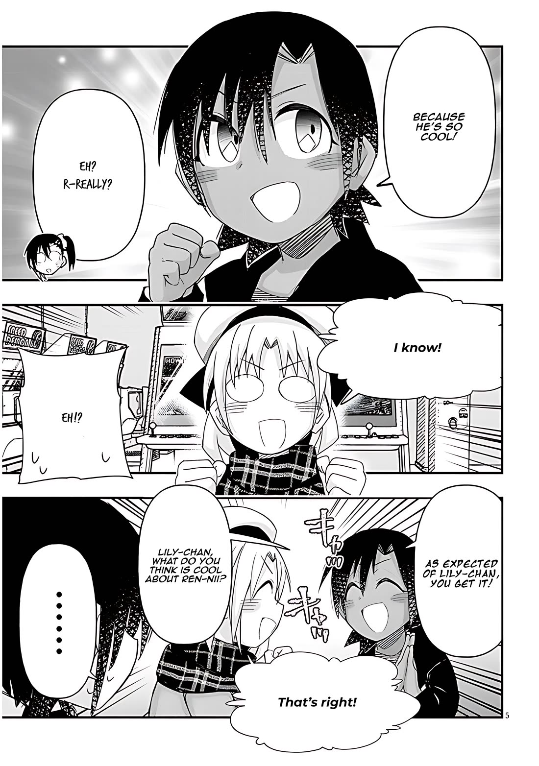 Cross-Cultural Exchange With the Girl at the Arcade Chapter 78 page 5 - Chapter 78: Winter holiday Vol.1