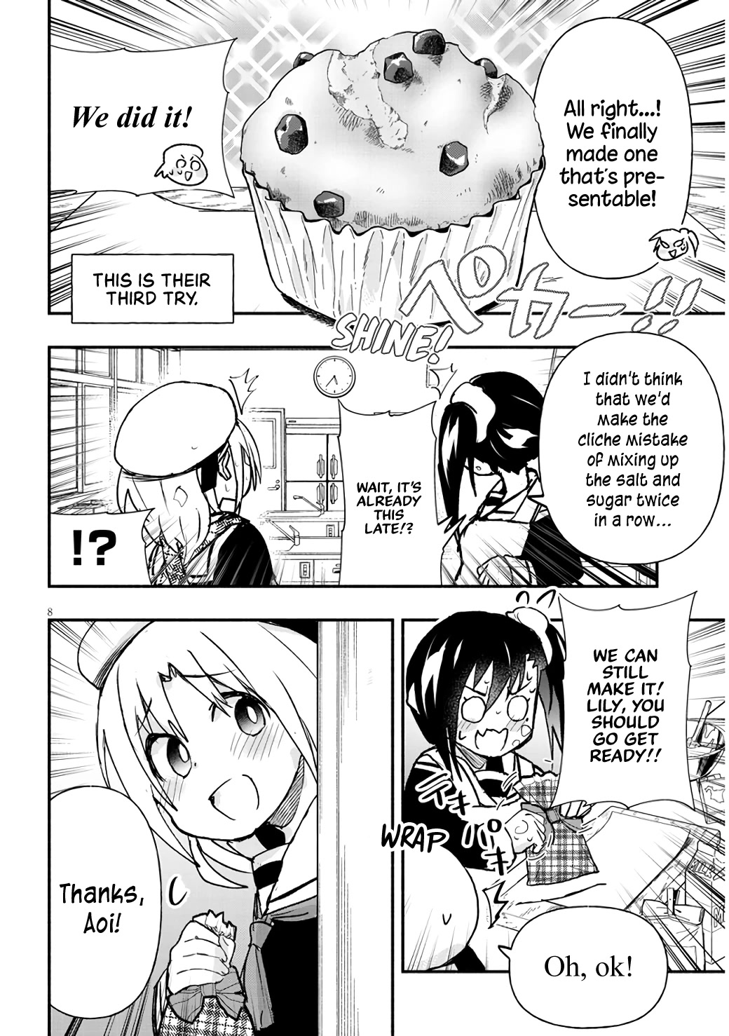 Cross-Cultural Exchange With the Girl at the Arcade Chapter 8 page 8 - Chapter 8: We did it!