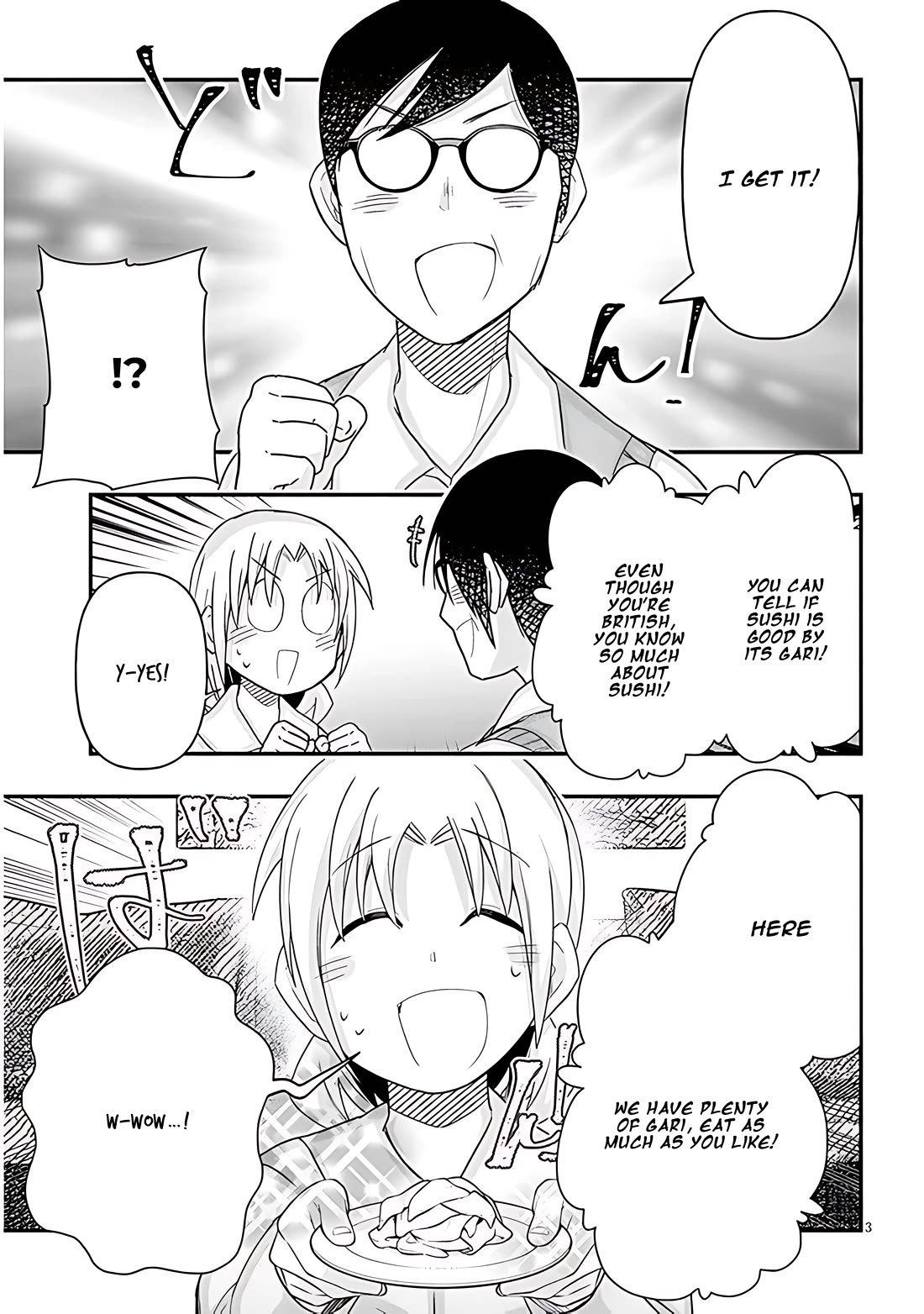 Cross-Cultural Exchange With the Girl at the Arcade Chapter 80 page 3 - Chapter 80: Winter holiday Vol.3