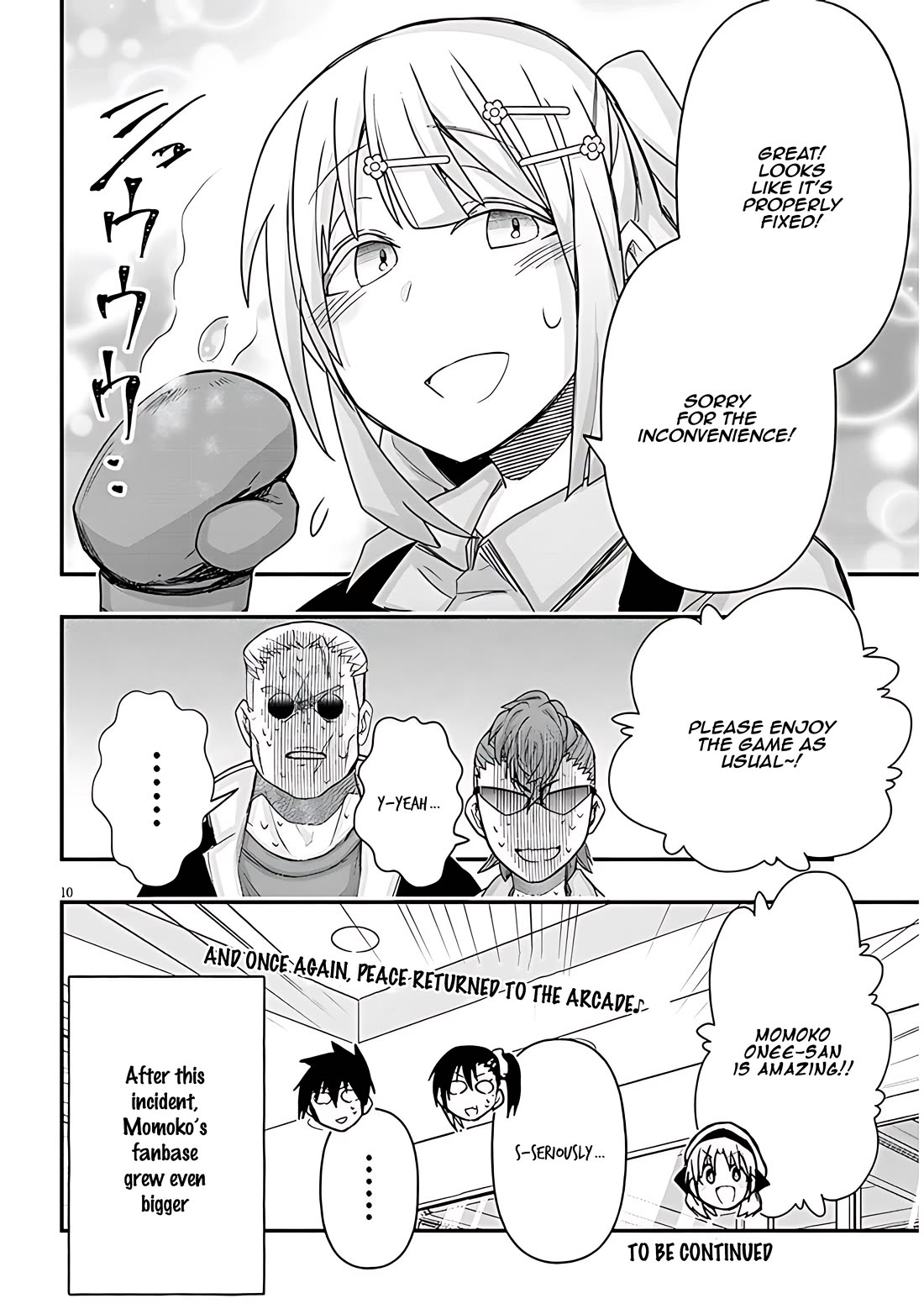 Cross-Cultural Exchange With the Girl at the Arcade Chapter 81 page 10 - Chapter 81: Punching machine