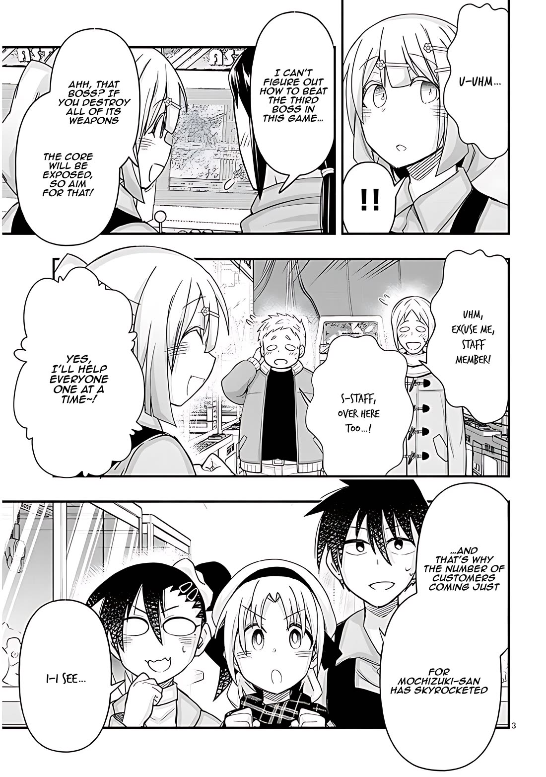 Cross-Cultural Exchange With the Girl at the Arcade Chapter 81 page 3 - Chapter 81: Punching machine