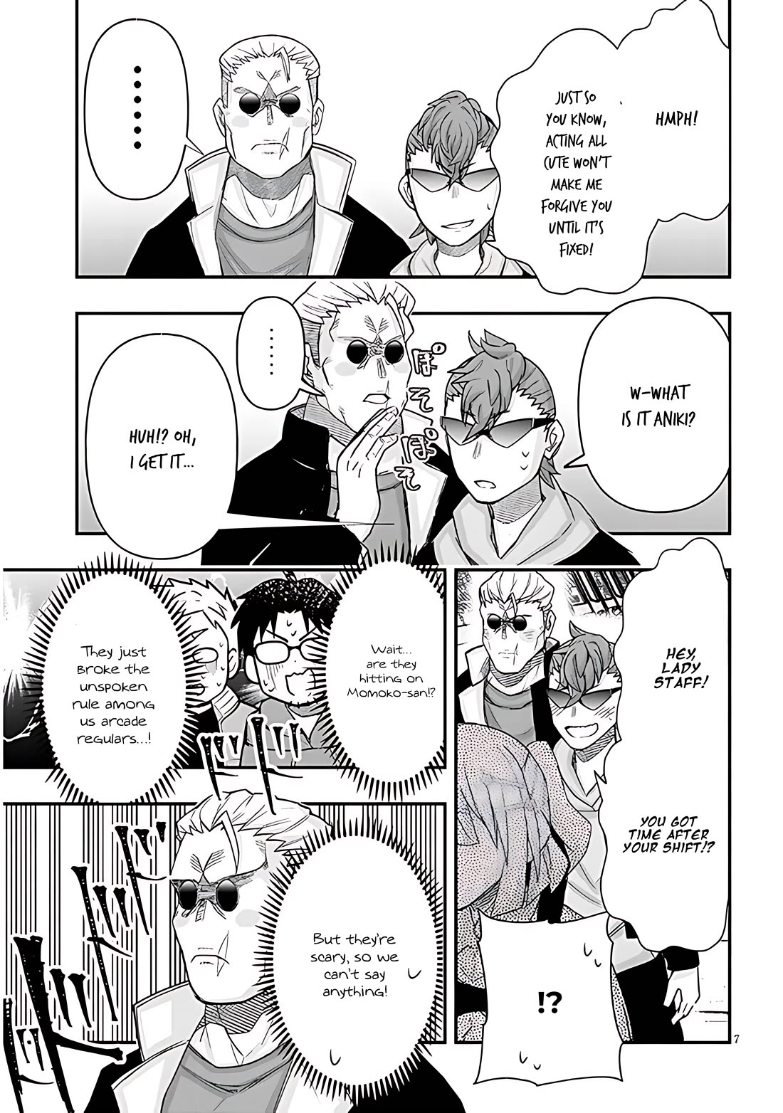 Cross-Cultural Exchange With the Girl at the Arcade Chapter 81 page 7 - Chapter 81: Punching machine