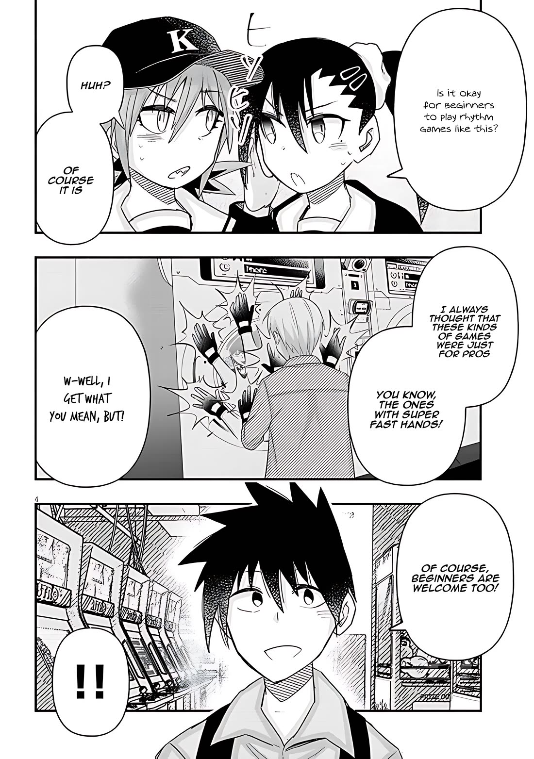 Cross-Cultural Exchange With the Girl at the Arcade Chapter 83 page 4 - Chapter 83: Music game