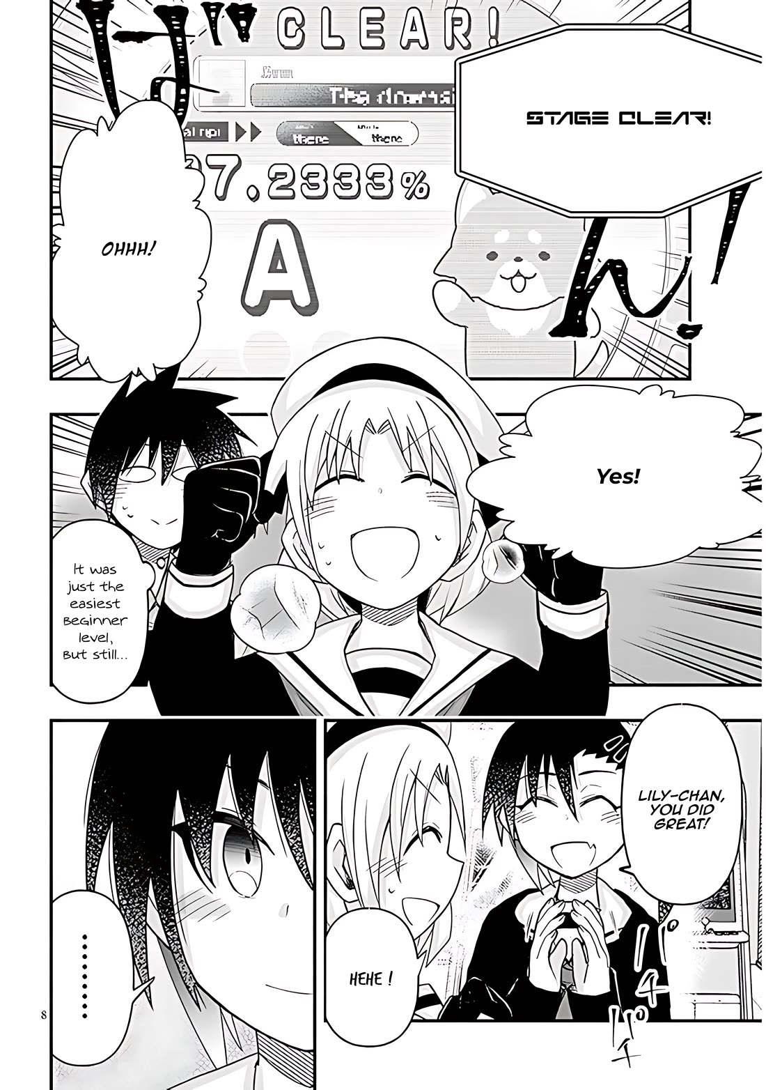 Cross-Cultural Exchange With the Girl at the Arcade Chapter 83 page 8 - Chapter 83: Music game