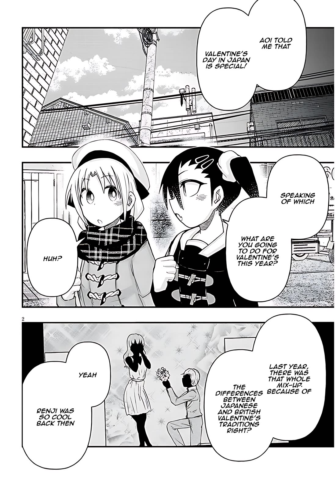 Cross-Cultural Exchange With the Girl at the Arcade Chapter 87 page 2 - Chapter 87: Valentine again