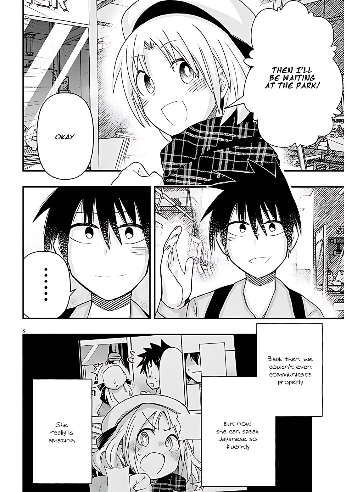 Cross-Cultural Exchange With the Girl at the Arcade Chapter 87 page 8 - Chapter 87: Valentine again