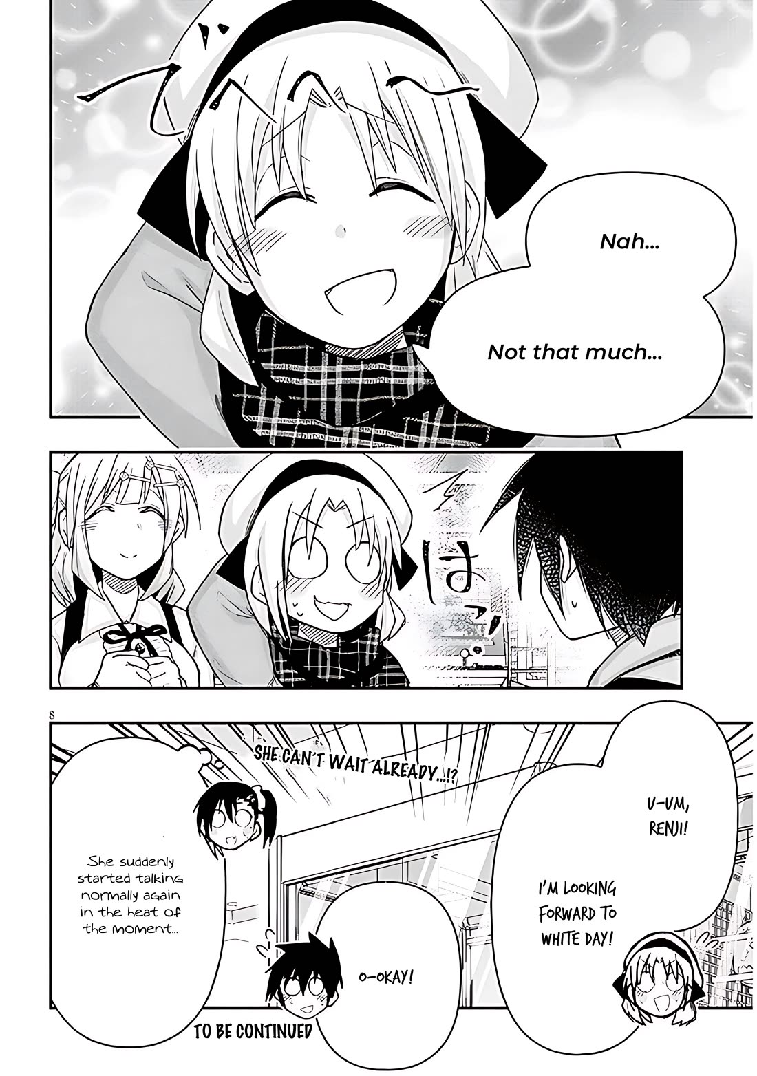 Cross-Cultural Exchange With the Girl at the Arcade Chapter 88 page 8 - Chapter 88: After valentine