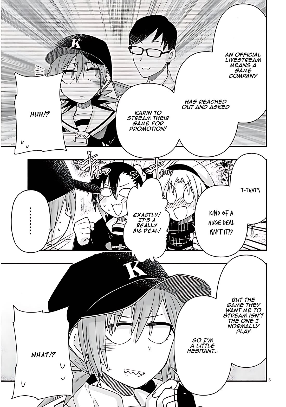 Cross-Cultural Exchange With the Girl at the Arcade Chapter 89 page 3 - Chapter 89: Official live streaming