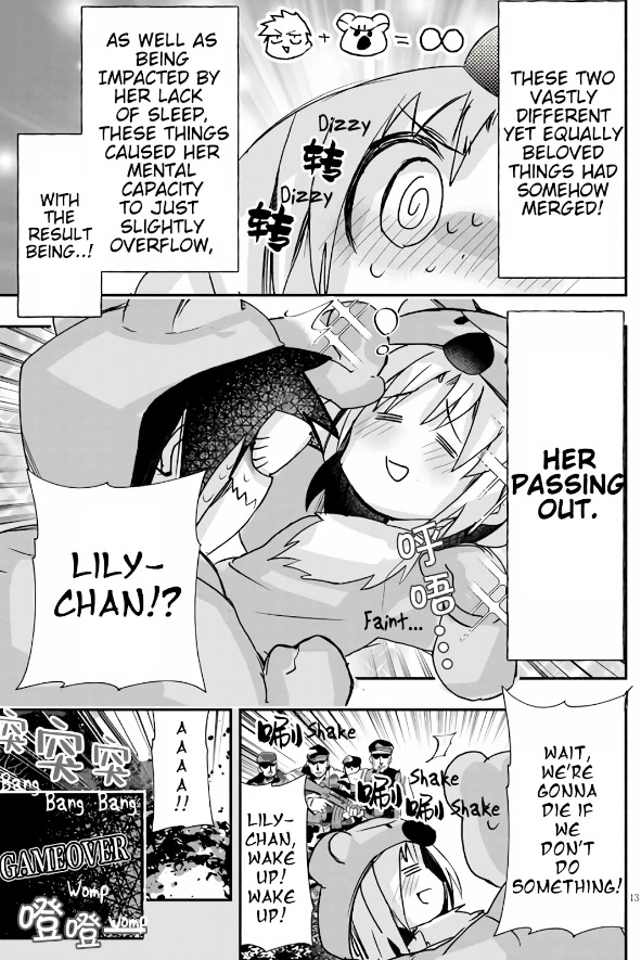 Cross-Cultural Exchange With the Girl at the Arcade Chapter 9 page 13 - Chapter 9: I am Mr. Koala Now!