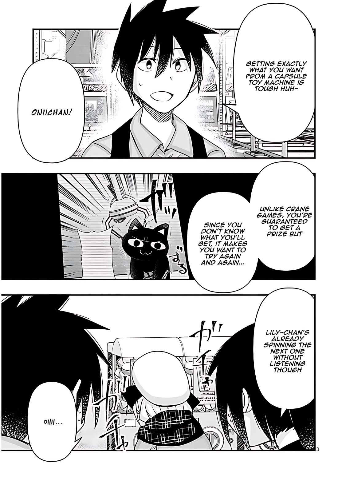 Cross-Cultural Exchange With the Girl at the Arcade Chapter 90 page 3 - Chapter 90: Capsule toy machine
