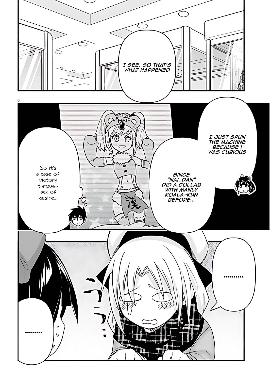 Cross-Cultural Exchange With the Girl at the Arcade Chapter 90 page 6 - Chapter 90: Capsule toy machine