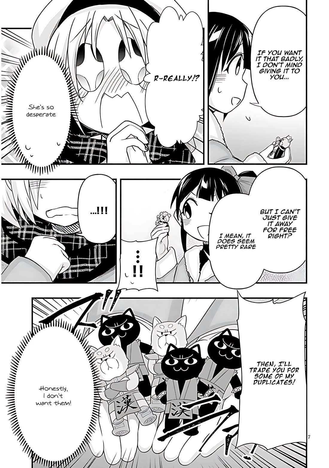 Cross-Cultural Exchange With the Girl at the Arcade Chapter 90 page 7 - Chapter 90: Capsule toy machine