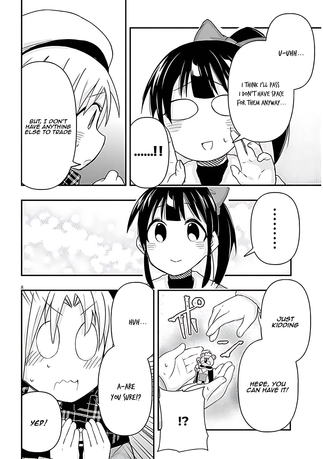 Cross-Cultural Exchange With the Girl at the Arcade Chapter 90 page 8 - Chapter 90: Capsule toy machine