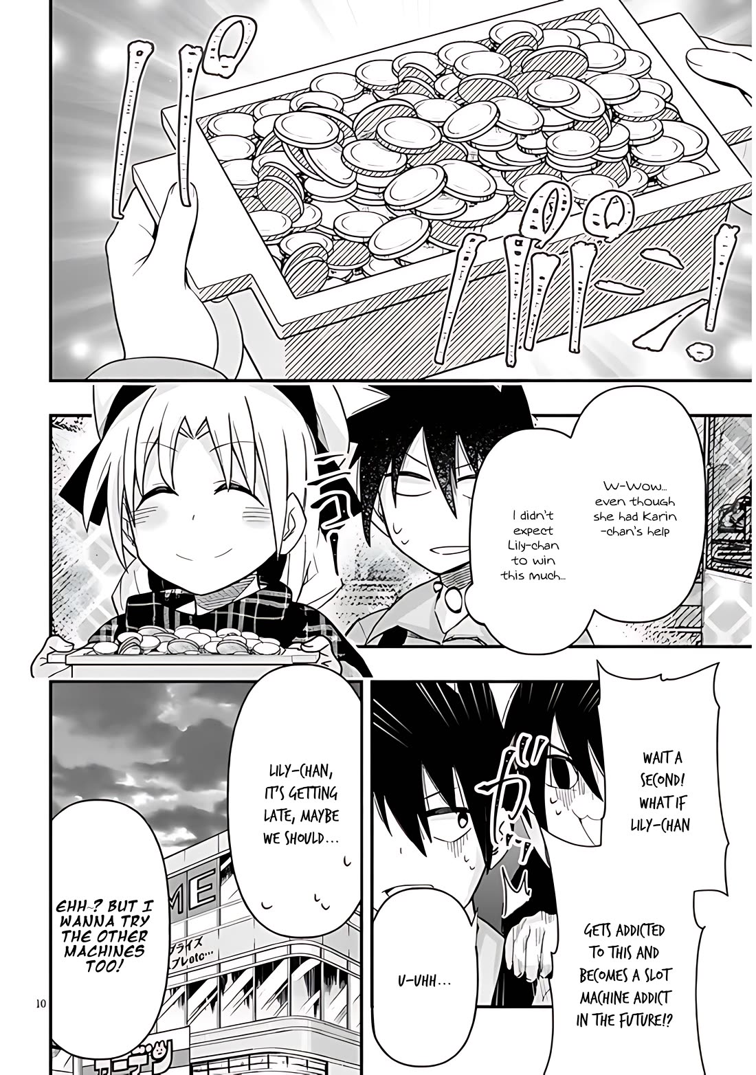 Cross-Cultural Exchange With the Girl at the Arcade Chapter 92 page 10 - Chapter 92: Slot games