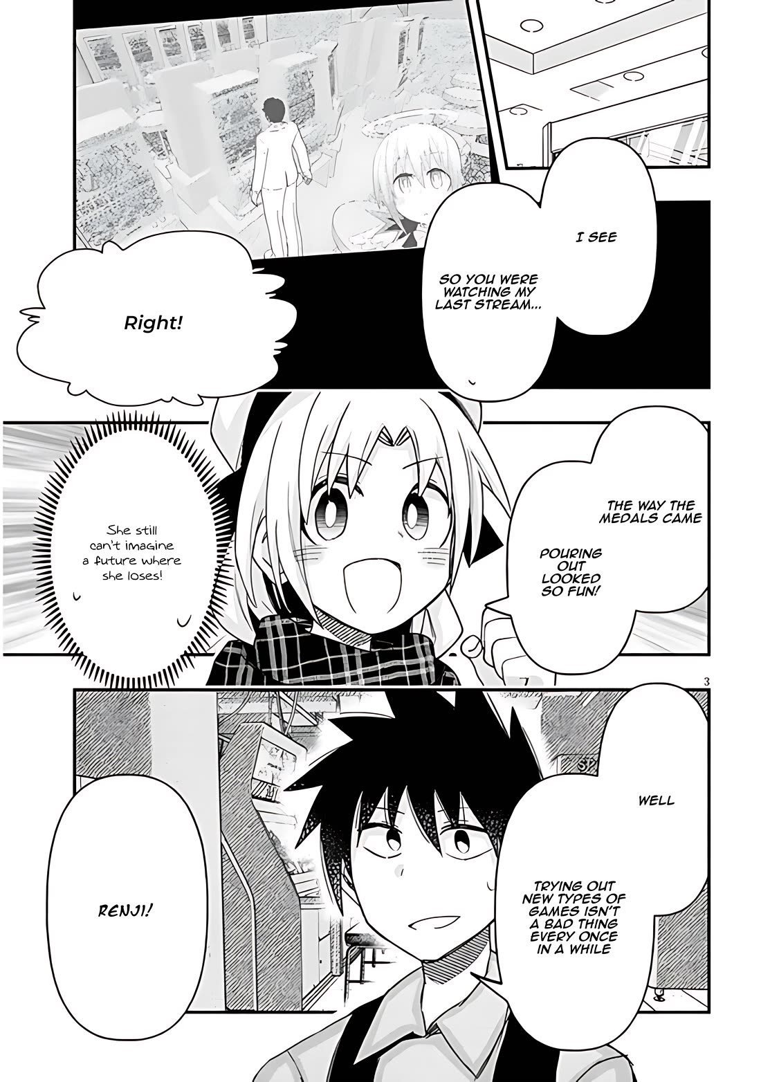 Cross-Cultural Exchange With the Girl at the Arcade Chapter 92 page 3 - Chapter 92: Slot games