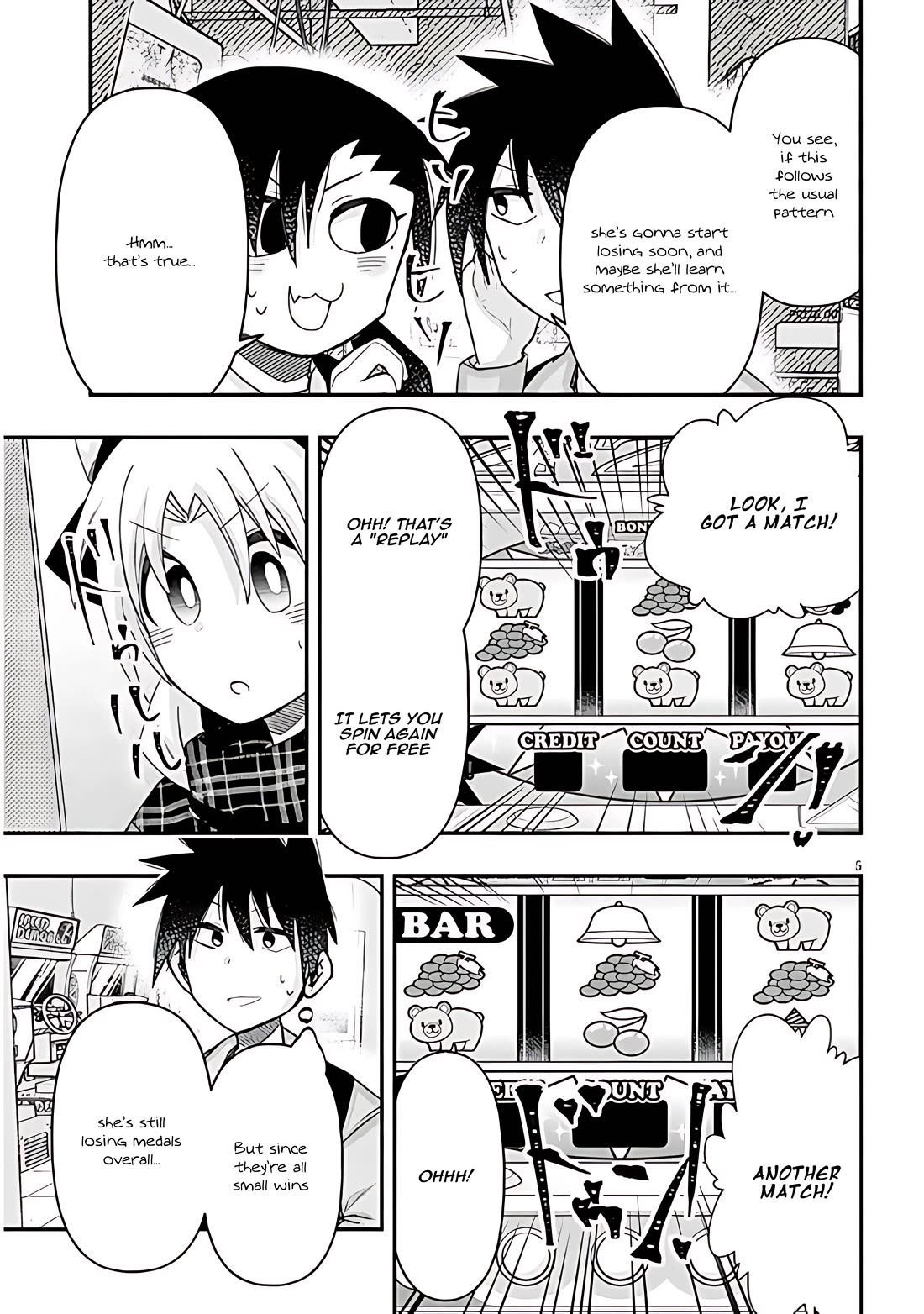 Cross-Cultural Exchange With the Girl at the Arcade Chapter 92 page 5 - Chapter 92: Slot games
