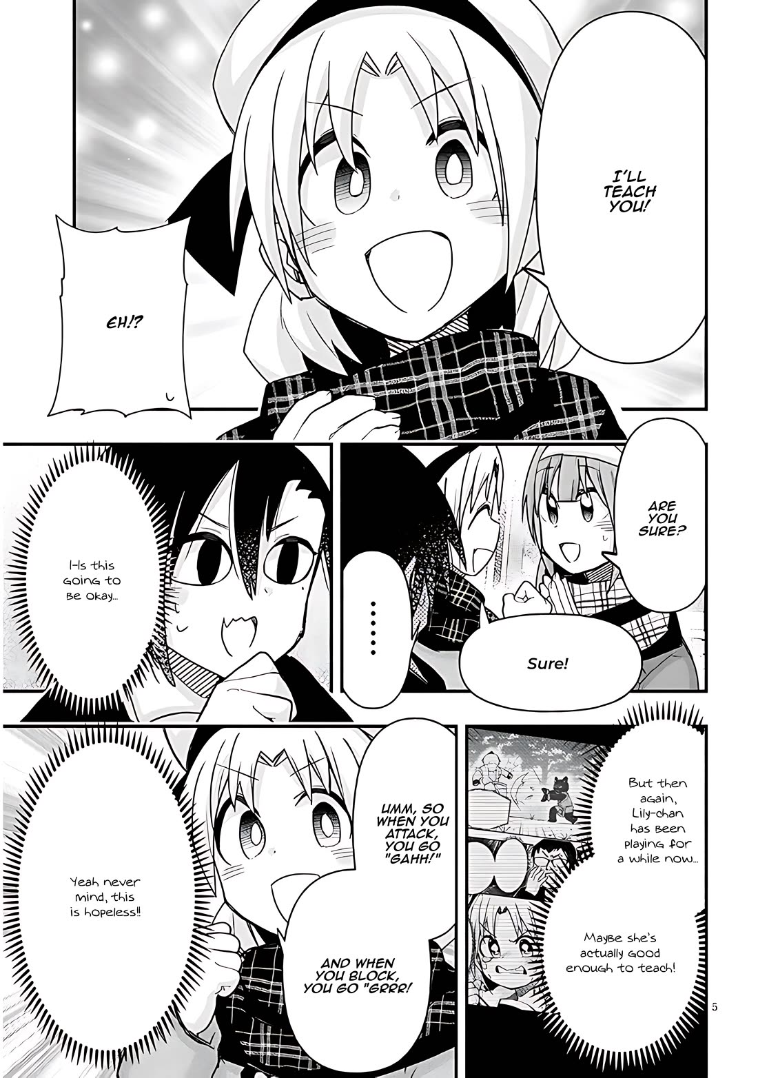 Cross-Cultural Exchange With the Girl at the Arcade Chapter 94 page 5 - Chapter 94: Beginner