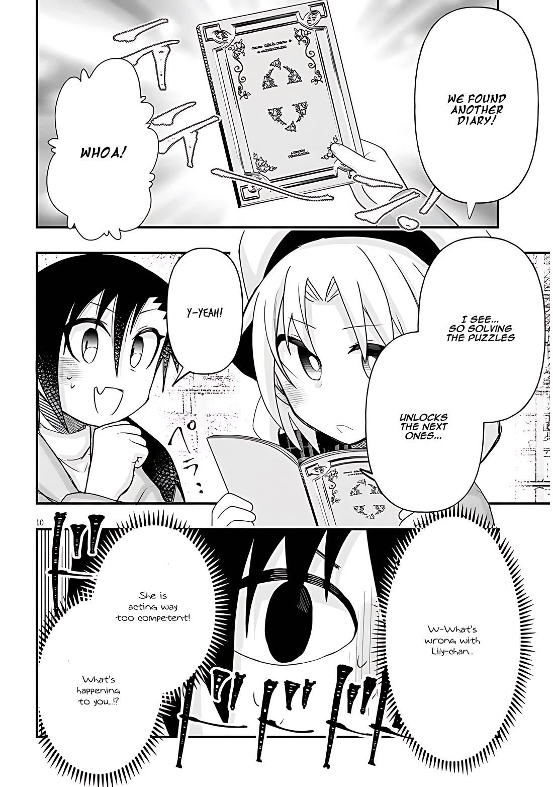 Cross-Cultural Exchange With the Girl at the Arcade Chapter 95 page 10 - Chapter 95: Escape game
