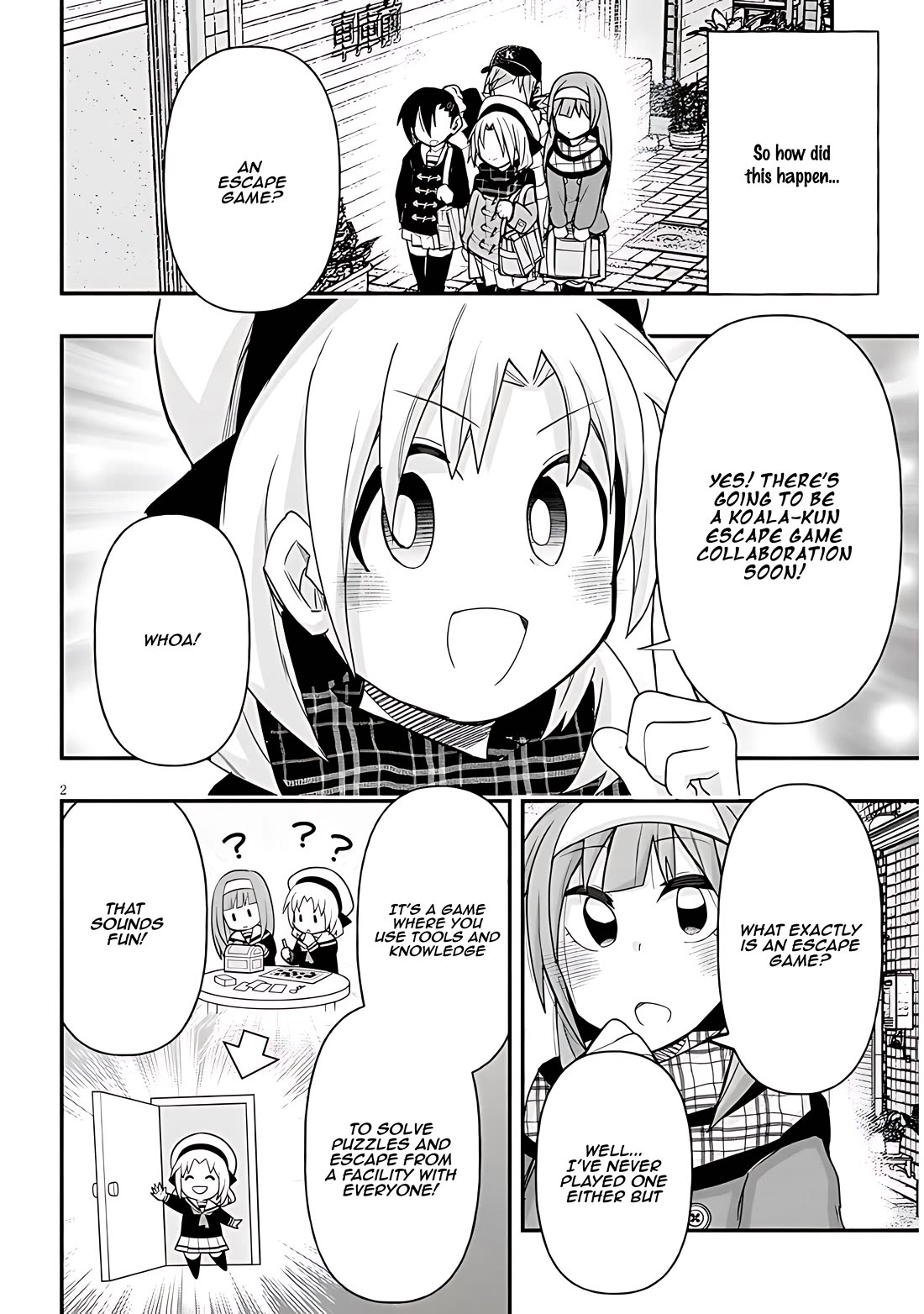 Cross-Cultural Exchange With the Girl at the Arcade Chapter 95 page 2 - Chapter 95: Escape game